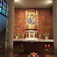 Il tabernacolo nella chiesa di Santa Maria delle Grazie 